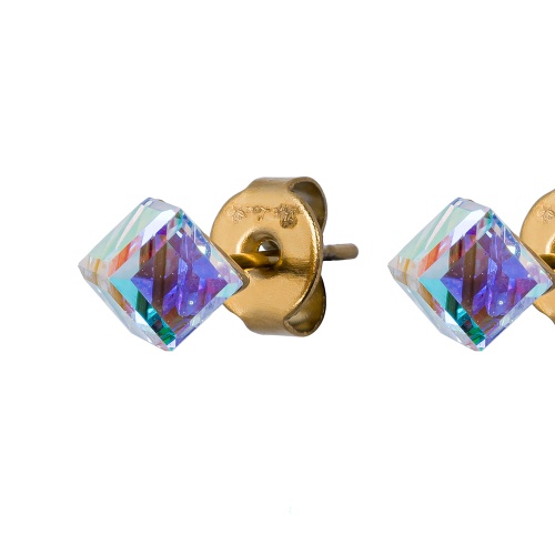 Пусеты Fiore Luna Crystal AB, SWE0127/1 AB G фото 3